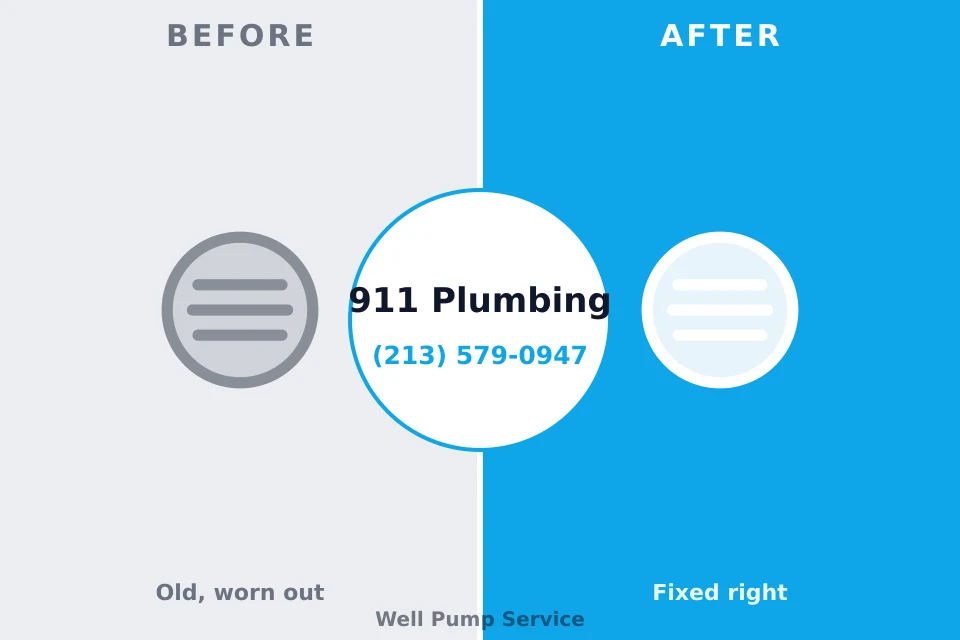 Before and after: plumbing company Old Forge, PA